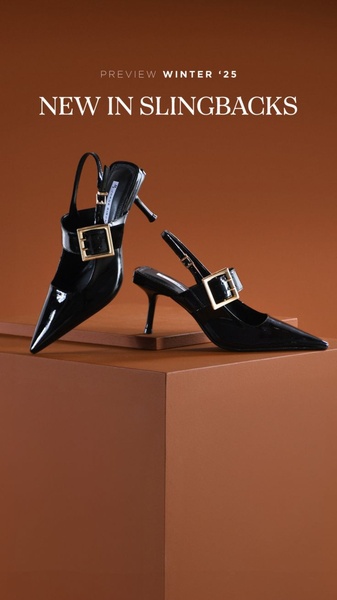slingback heels, pointed toe heels, dress shoes, high heels, women's heels, slingback pumps, buckle heels, new arrival, minimalist, luxurious, brown